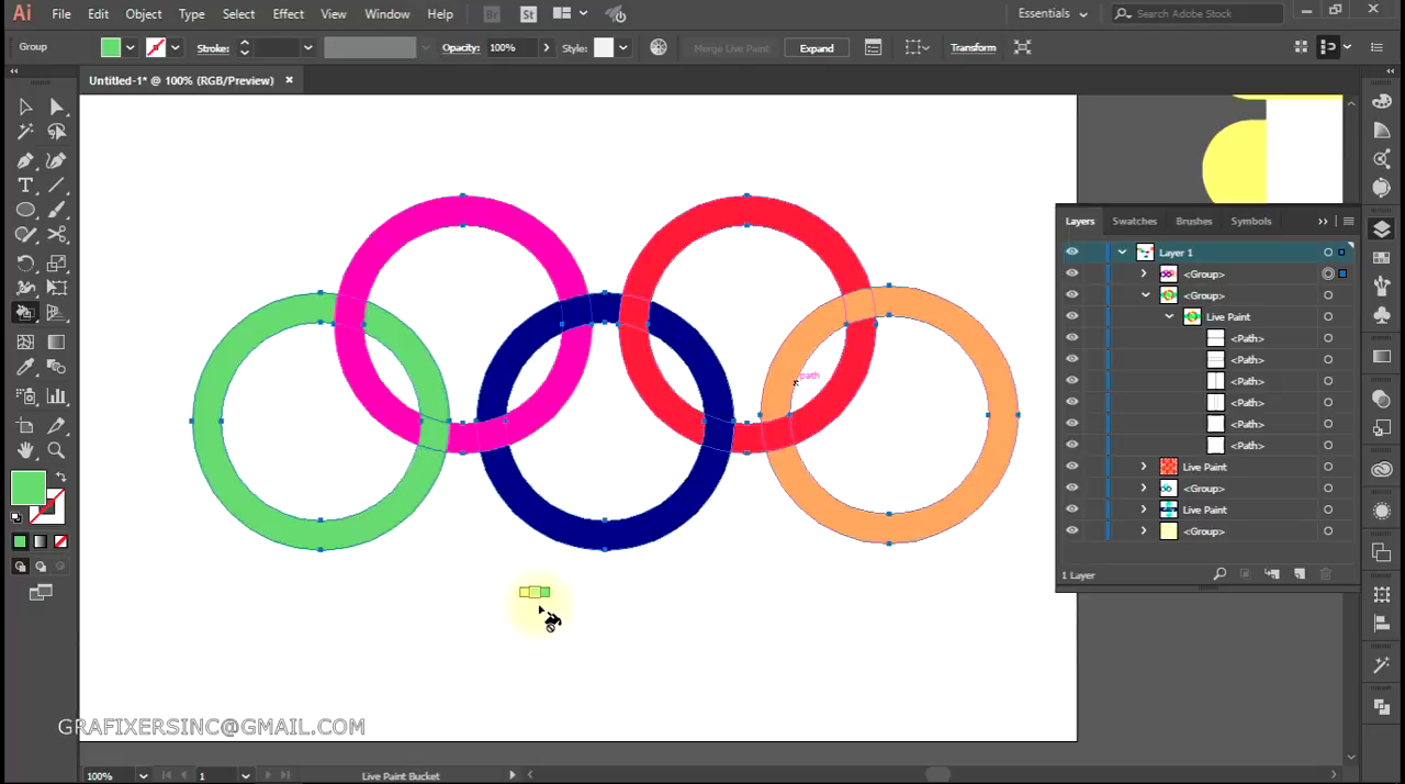 How to Master the Live Paint Bucket Tool in Adobe Illustrator A