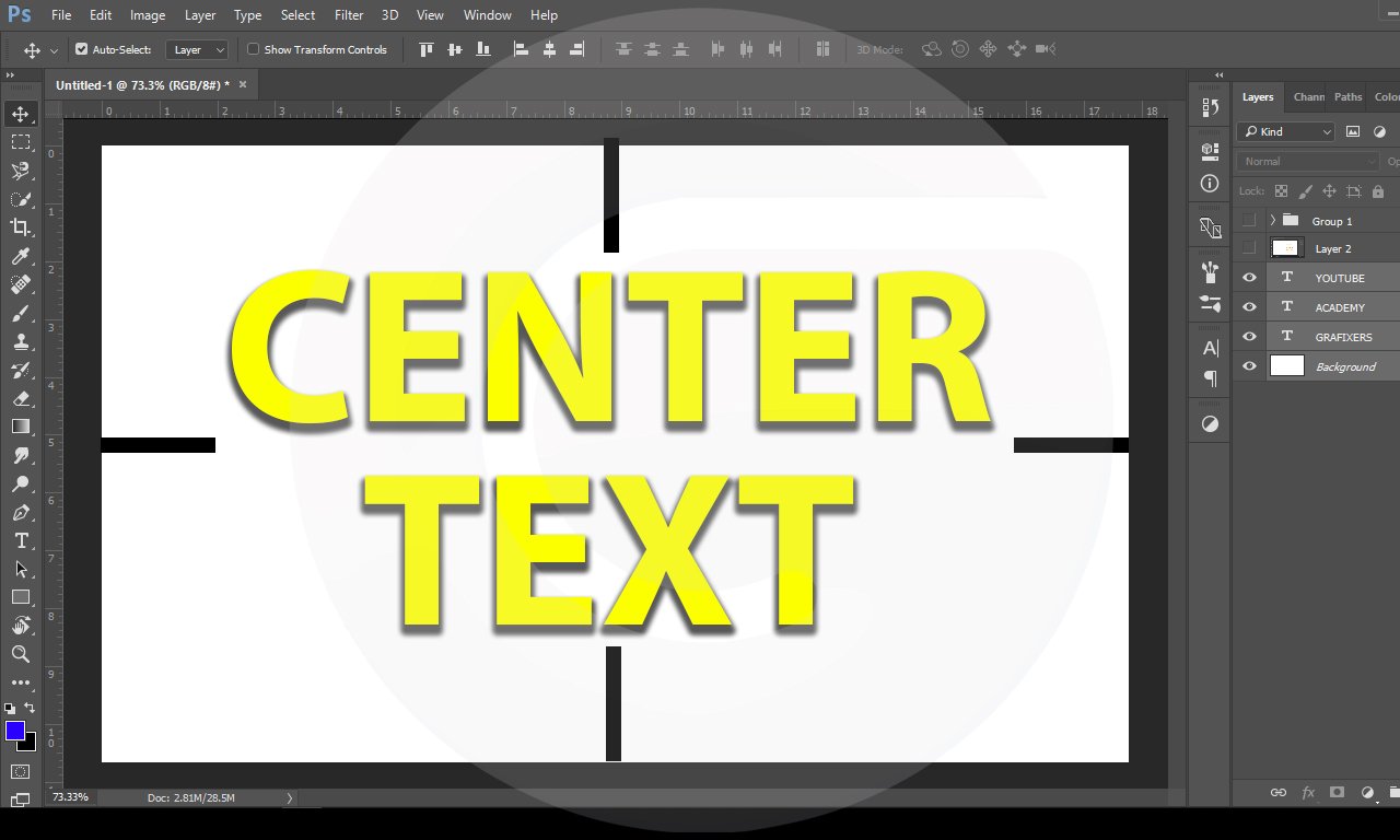 How to Center Text in Photoshop: A Complete Guide