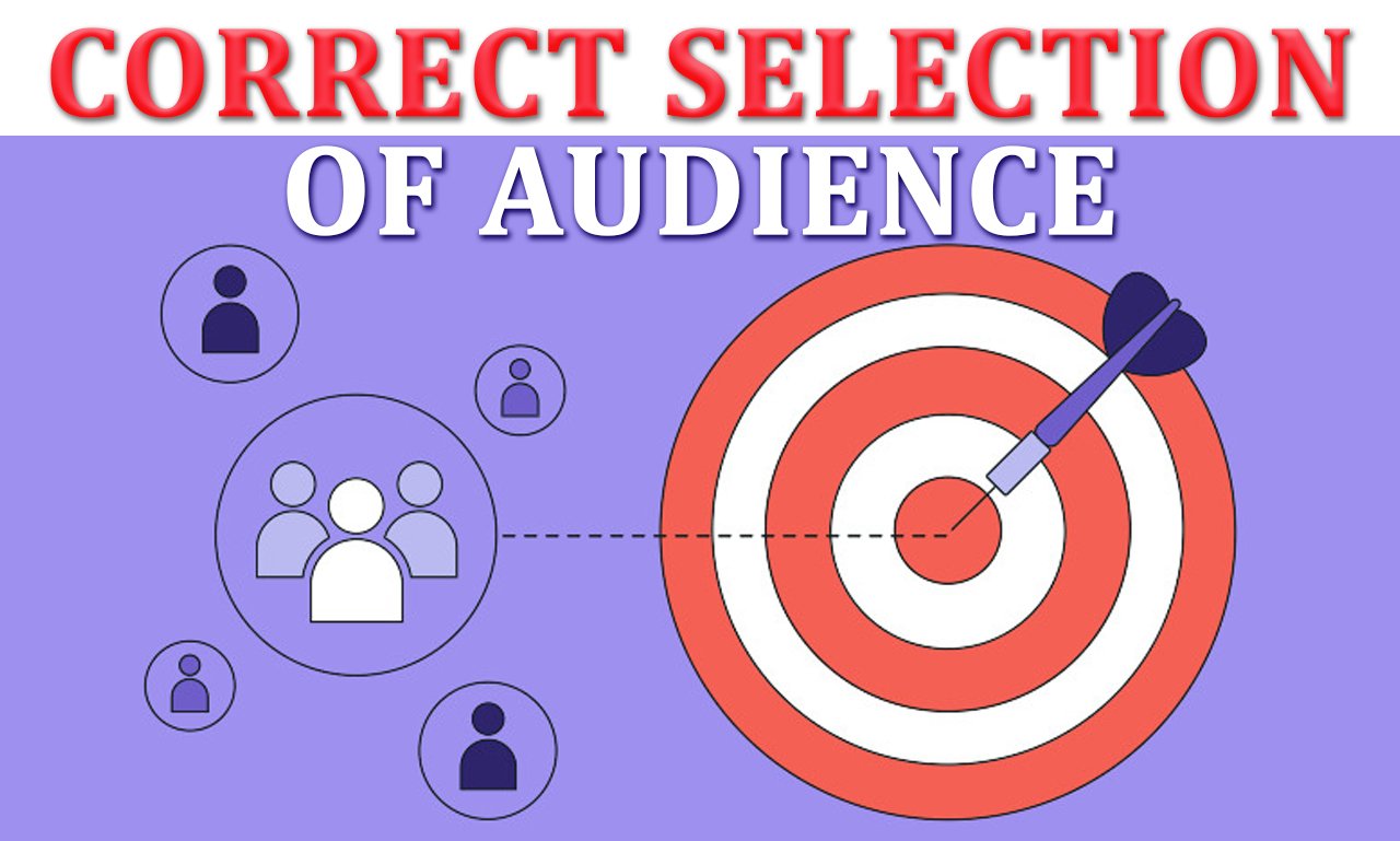 select correct audience