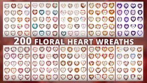 FLORAL HEART WREATH COLLECTION1