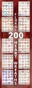 FLORAL HEART WREATH COLLECTION1