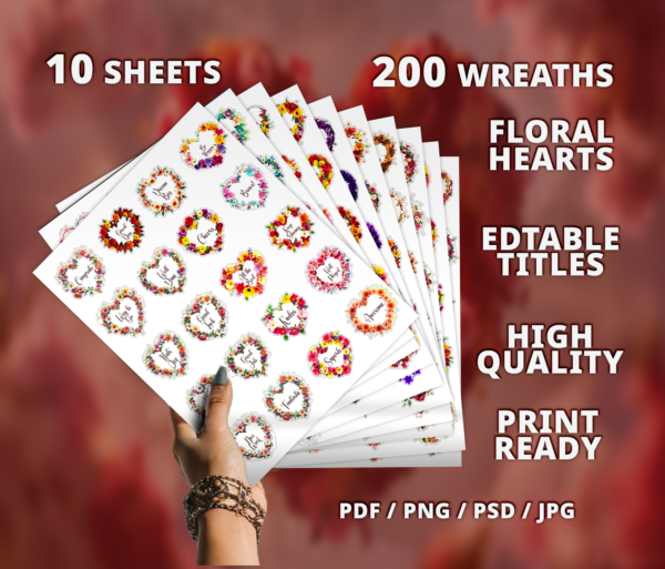 FLORAL HEART WREATH COLLECTION1