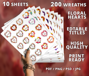 FLORAL HEART WREATH COLLECTION1